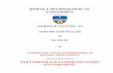 KERALA TECHNOLOGICAL UNIVERSITYgectcr.ac.in/.../02/M0704CommunicationEngineeringandSignalProcessi… · Scheme of M‐Tech programme in Communication Engineering & ... 4. 07EC7231