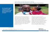 Homeless Children and Their Families · Homeless Children and Their Families ... learning to develop healthy relationships, ... adults, youth, and children across