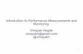 Introduction to Performance Measurements and Monitoring Vinayak …€¦ ·  · 2015-09-07Introduction to Performance Measurements and Monitoring Vinayak Hegde ... active-passive-01)