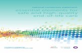Consensus Statement: Essential Elements for safe and … · 2 National Consensus Statement: essential elements for safe and high-quality end-of-life care introduction The health care