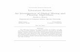 Literature Review An Investigation of Digital Mixing and ... · An Investigation of Digital Mixing and Panning Algorithms ... Abstract The di erence ... take place for audio to be