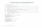 Total Phosphorus Sampling Methods - UW-Exwatermonitoring.uwex.edu/pdf/level3/TP/2017TPSamplingMethods.pdf · 1 Total Phosphorus Sampling Methods Water Action Volunteers Manual 20171.