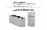 Flooded System/2V - East Penn Manufacturing · IEEE 1013 – Recommended Practice for Sizing Lead-Acid Batteries for Stand-Alone Photovoltaic (PV) Systems IEEE 1526 – Recommended