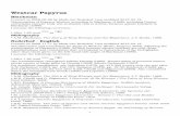 Westcar Papyrus - rhbarnhart.netrhbarnhart.net/Westcar.pdf · Westcar Papyrus Blackman Created on 2008-08-06 by Mark-Jan Nederhof. ... •R.O. Faulkner.A Concise Dictionary of Middle