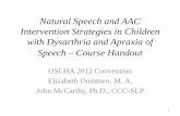 Natural Speech and AAC Intervention Strategies in Children ...sayitanywayou.com/wp-content/uploads/2015/06/SpeechMS3F.pdf · Natural Speech and AAC Intervention Strategies in Children