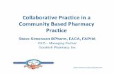 Steve Simenson BPharm, FACA, FAPHA - acainfo.orgacainfo.org/wp-content/uploads/2017/08/Session-2-ACA-Fall-Pharmacy... · Steve Simenson BPharm, FACA, FAPHA CEO ... Attendees must