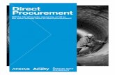 Direct Procurement - Atkins/media/Files/A/Atkins-Corporate/uk-and-europe... · the water sector in England and ... larger projects through to direct procurement is something we would