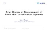 Brief History of Development of Resource Classification ... · Almaty, 10-11 December, 2009 UNFC Workshop 11 RPSL SPE/WPC/AAPG Petroleum Resource Classification System (2000) •