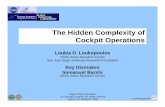 The Hidden Complexity of Cockpit Operations - UKFSC Briefings _ Presentations/Flight Ops... · checklist and I remember looking at the gauge and ... • Broken tow-bar ... • Deviated