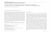 A Rule-Based Clinical Decision Model to Support ...fuh/personal/ARuleBasedClinical... · A Rule-Based Clinical Decision Model to Support Interpretation of Multiple Data in Health