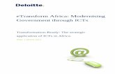 eTransform Africa: Modernising Government through ICTssiteresources.worldbank.org/EXTINFORMATIONANDCOMMUNICATION… · eTransform Africa: Modernising Government through ICTs List