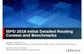 ISPD 2018 Initial Detailed Routing Contest and Benchmarks · –Technology LEF: design rules, routing layers, vias, and standard cells ... Design has Metal2 OBS, Metal2 Power/Ground