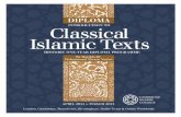 INTRODUCTION TO Classical slam I c i Texts · Classical slam I c i Texts ... Shaykh Yusuf Qaradawi, ... in Shu’ab al-Iman). Shaykh Yunus Jaunpuri - teacher of Sahih al-Bukhari