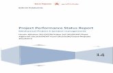 Project Performance Status Report · Project Performance Status Report ... This project performance report will highlight the current status of ... Stress concentration.