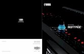 MUSIC SYNTHESIZER - Yamaha · MUSIC SYNTHESIZER. 01 02 Welcome to the ... sound when playing with both hands. Motion SEQ ... MONTAGE adds a new level of expression with the Motion