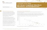 Calendar Year 2018 10-Year Capital Market Return Assumptions · 3 10-Year Capital Market Return Assumptions | January 2018 FR USE WITH FINANCIAL AND INSTITUTINAL INESTRS NLY | NT