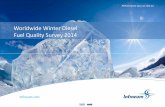 Worldwide Winter Diesel Fuel Quality Survey 2014 · interesttothe diesel producers,marketers,distributorsandconsumers. cover areasofnationalspecification,exchangespecificationand