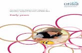 Early Years Inspections 2015 - gov.uk · Last year, we challenged the view that the early years sector is predominantly . about childcare rather than education.1 ... About early years