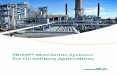 PRISM® Membrane Systems For Oil Refinery …/media/Files/PDF/products/supply...Oil refinery applications of PRISM Membrane Systems This illustration shows where hydrogen is used at