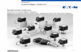 Vickers Cartridge Valves Solenoid Valves - Eaton · Vickers® Cartridge Valves Solenoid Valves. 2 Introduction For over seventy years, Vickers has provided its customers with quality