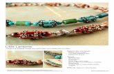 Little Lanterns - Top Czech Beads | Matubo · Little Lanterns These tiny beaded ... Repeat steps 4 10 on the other side of the bead 13) Tie a ... gemstone beads. 3 | Design and tutorial