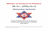 M.Sc. (Physics) - Edusanjal of Science (M.Sc) in...Curriculum of M.Sc. (Physics) Semester System, Tribhuvan University the first two semesters, all ten courses are compulsory and in
