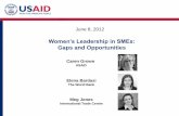 Women’s Leadership in SMEs: Gaps & Opportunitieskdid.org/sites/kdid/files/resource/files/WLSME01_final_ppt.pdfWomen’s Leadership in SMEs: Gaps and ... female entrepreneurship and