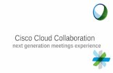 Cisco Cloud Collaboration - MEECmeec-edu.org/files/2017/07/webinar-NFF-2017-Cisco-Education-MEEC.pdfvBrick has built integrations for WebEx leveraging Wx APIs recordings can be pulled