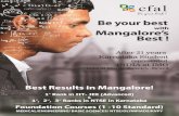 Be your best - CFAL India, Best coaching centre in Mangalorecfalindia.com/wp-content/uploads/2017/09/CFAL-PUC-Brochure-2017... · There are 2 papers in JEE Advanced and it is mandatory