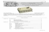 INSTALLATION AND OPERATION MANUAL GE MODEL …fsip.biz/Documents/GL4Tech.pdf · INSTALLATION AND OPERATION MANUAL GE MODEL ... for both pre-charge of the line capacitors and for emergency