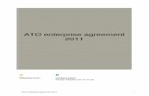 ATO enterprise agreement 2011 - ASU Taxasutax.asn.au/docs/ato2011.pdf · Cadets 15 19. School based ... ATO enterprise agreement 2011 7 SECTION B – EMPLOYEE ... The Commissioner