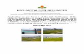 HPCL-MITTAL PIPELINES LIMITED - Welcome to …environmentclearance.nic.in/writereaddata/modification/...HPCL-MITTAL PIPELINES LIMITED (A wholly owned Subsidiary of HMEL) Registered