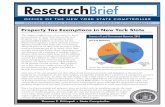 Property Tax Exemptions in New York State · report explores what tax exemptions are, ... In order to encourage economic development, industrial or commercial property is …