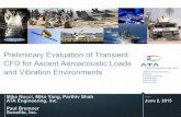 Preliminary Evaluation of Transient CFD for Ascent Aeroacoustic … · Preliminary Evaluation of Transient CFD for Ascent Aeroacoustic Loads and Vibration Environments. Mike Nucci,