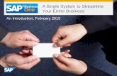 A Single System to Streamline Your Entire Business - …th.nec.com/en_TH/download/brochure/SAP/NEC_SAP_… ·  · 2016-11-28A Single System to Streamline Your Entire Business ...