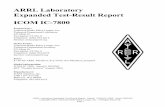 ARRL Laboratory Expanded Test-Result Report ICOM IC …hamradio.online.ru/ftp3/IC-7800Expanded.pdf · Model Information: ICOM IC ... Telephone: 425-454-8155 ARRL Laboratory ... This