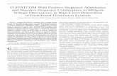 D-STATCOM With Positive-Sequence Admittance and ... ON INDUSTRIAL ELECTRONICS, VOL.60,NO.4,APRIL2013 1417 D-STATCOM With Positive-Sequence Admittance and Negative-Sequence Conductance