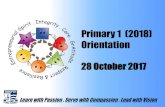 Primary 1 (2018) Orientation - Rosyth Schoolrosyth.moe.edu.sg/qql/slot/u178/Sub pages/For Parents/P1 (2018... · Lead with Vision Primary 1 (2018) Orientation - Vice-Principal’s