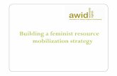 Building a feminist resource mobilization strategyyfa.awid.org/.../Building-Feminist-Resource-Mobilization-Strategy.pdf · and l bj i d l f id long term objectives and a plan of action.