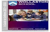 WOLLASTON 2018 orm 2017 Items The following items are compulsory and must be worn at all times*: Plain black or dark grey trousers or skirt (of appropriate length and fit) Plain white