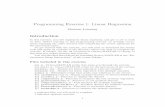 Programming Exercise 1: Linear Regression - Jingwei Zhujingweizhu.weebly.com/uploads/1/3/5/4/13548262/ex1.pdf · Programming Exercise 1: Linear Regression ... Function to run gradient