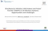 Simultaneous Wireless Information and Power Transfer ...tyrr2016.cnit.it/tyrr-content/uploads/SWIPT-in-5G-Wireless-Systems... · Simultaneous Wireless Information and Power ... in