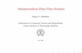 Interprocedural Data Flow Analysistrj1/cse598-f11/slides/ip-dfa.pdf · CS 618 Interprocedural DFA: Outline 2/86 Outline • Issues in interprocedural analysis • Functional approach