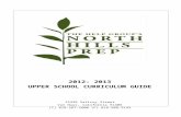 UPPER SCHOOL CURRICULUM GUIDE - Northhills Prep€¦  · Web viewUPPER SCHOOL CURRICULUM GUIDE. ... hardware, and software including word processing, publishing, ... This method