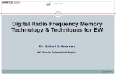 Digital Radio Frequency Memory Technology & Techniques for …tangentlink.com/wp-content/uploads/2014/03/7.-Digital-Radio... · EW Asia The DRFM –History (1) March 2014 3 Earliest