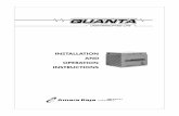 INSTALLATION AND OPERATION INSTRUCTIONS · Amara Raja Batteries Ltd ... installation and operation of this QUANTATM valve-regulated lead-acid ... gases, which in the presence of spark