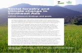 Social forestry and climate change in Southeast Asia · Social forestry and climate change in ... Social forestry and climate change in Southeast Asia ... Egay K, Mertz O and Magid