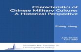 Characteristics of Chinese Military Culture: A Historical ...isdp.eu/content/uploads/publications/2013-heng-chinese-military... · Characteristics of Chinese Military Culture: A Historical