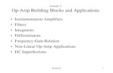 Op-Amp Building Blocks and Applicationsrhabash/ELG4139LN212.pdf · Op-Amp Building Blocks and Applications ... ELG4139 16 . Figure 8.30 Op-Amp Integrator ... Schmitt Trigger Op-amp