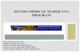 Nevada Medical Marijuana Program - Nevada …dhhs.nv.gov/uploadedFiles/dhhsnvgov/content/About/Budget/FY14-15/... · previous slide . Nevada Medical Marijuana Program, Enrollment